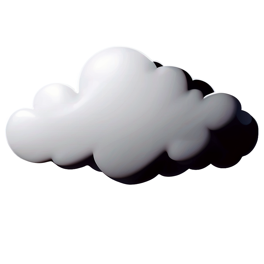 Isolated Cloud Vector Image Png Pey37