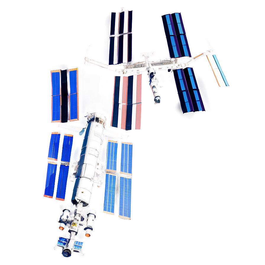 Isolated Image Of Iss Components Png Qfc63