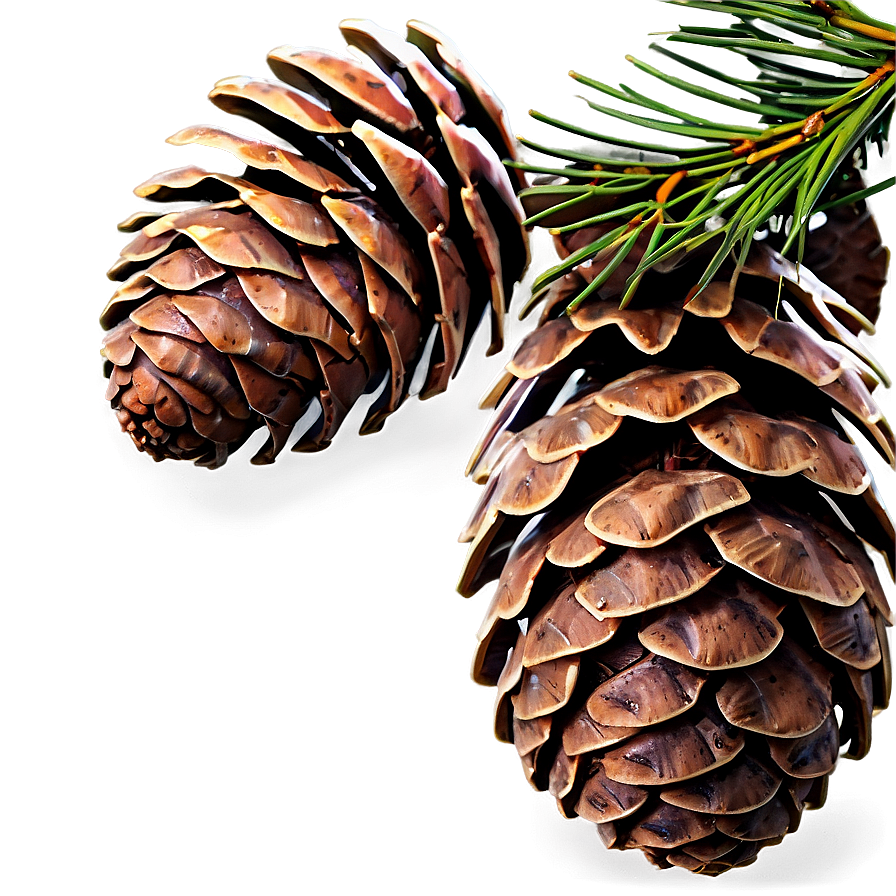 Isolated Pine Cone Png Mfp69