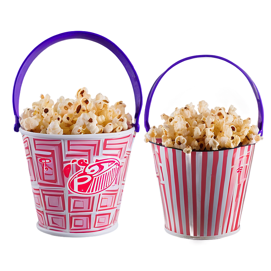 Isolated Popcorn Bucket On White Png Wpu