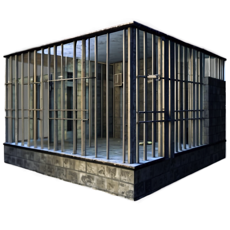 Isolated Prison Cell Png 06202024