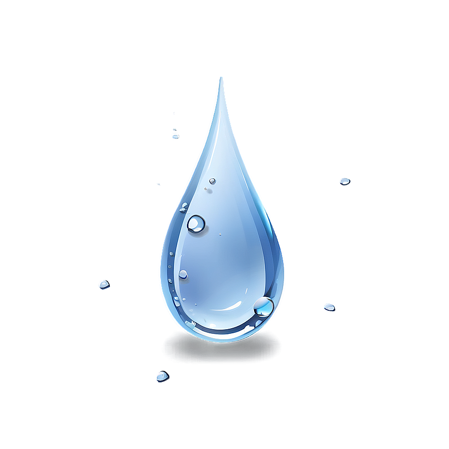 Isolated Water Drop Png Wwk27