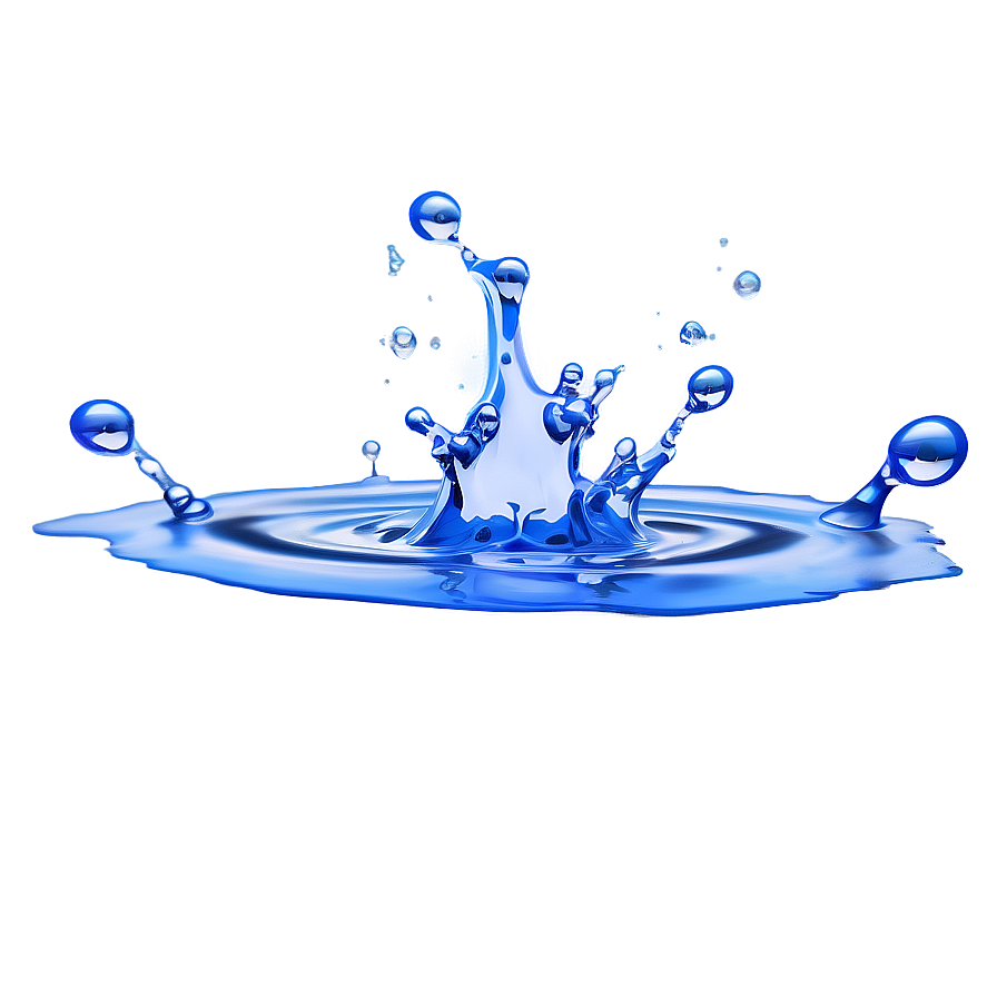 Isolated Water Splash Png 05042024