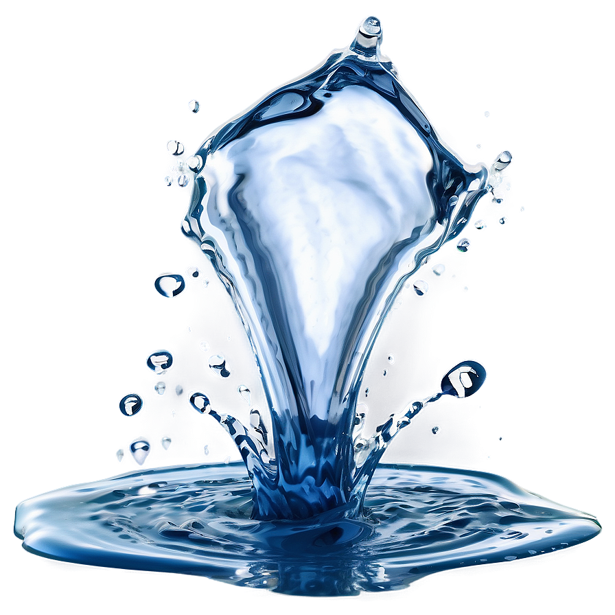 Isolated Water Splash Png 9