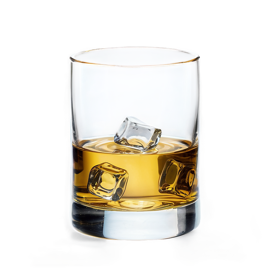 Isolated Whiskey Glass Png 83