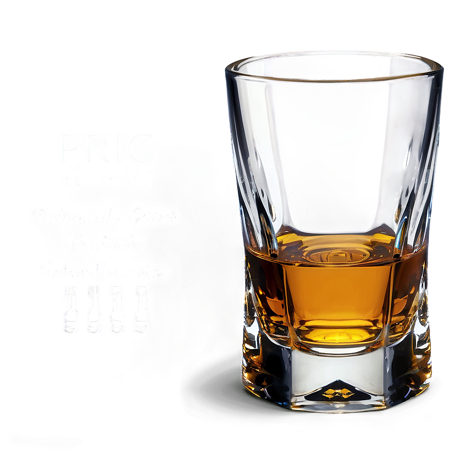 Isolated Whiskey Glass Png Tde99