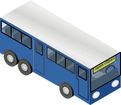 Isometric Blue Bus Illustration.png