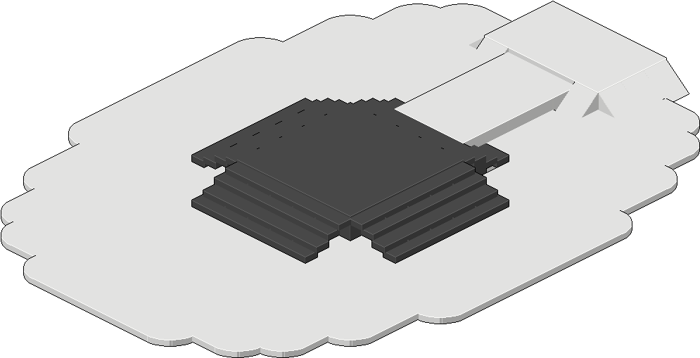 Isometric Computer Chip Vector