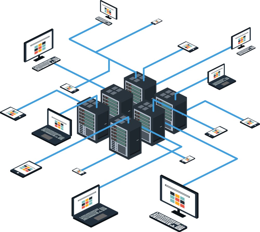 Isometric Network Infrastructure Design