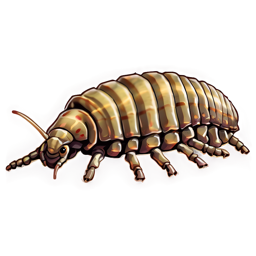 Isopod Illustration Png Khf