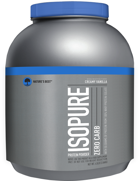 Isopure Protein Powder Container