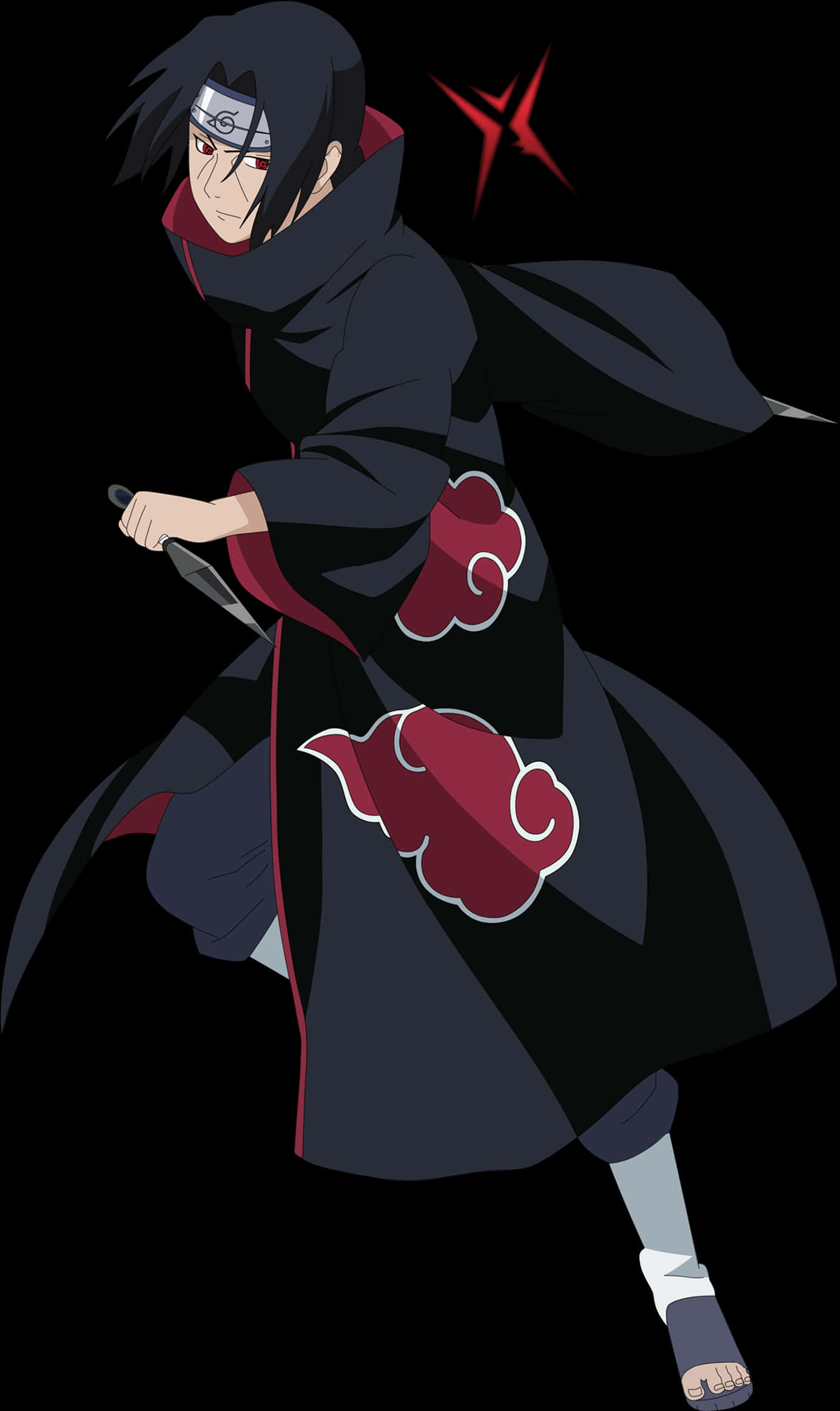 Itachi Uchiha Action Pose