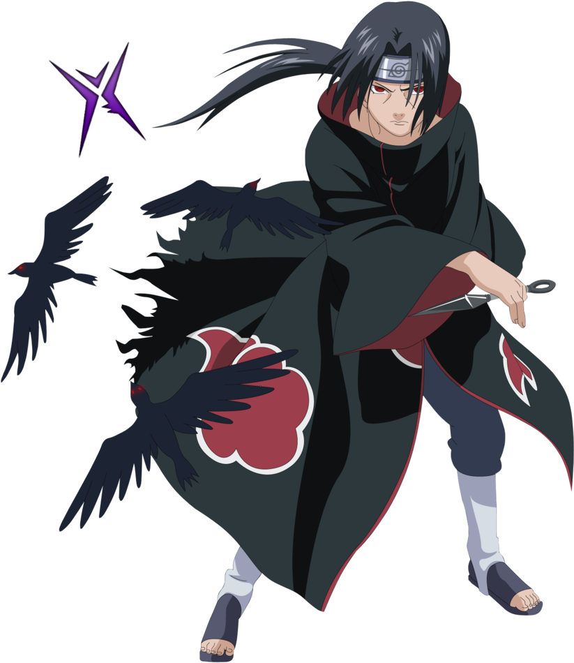 Itachi Uchiha Akatsuki Cloak