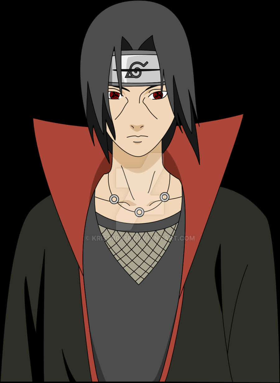 Itachi Uchiha Anime Portrait