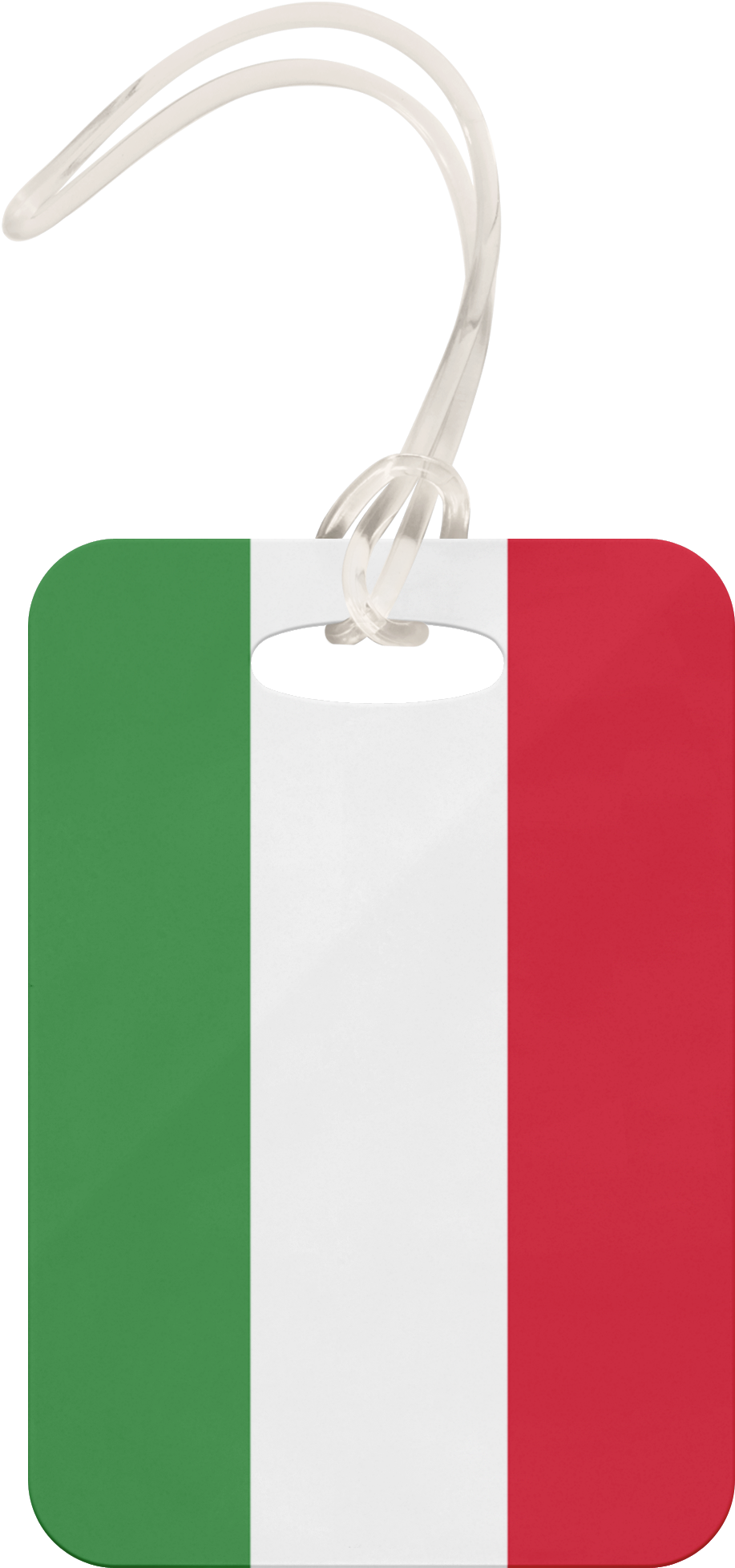 Italian Flag Luggage Tag