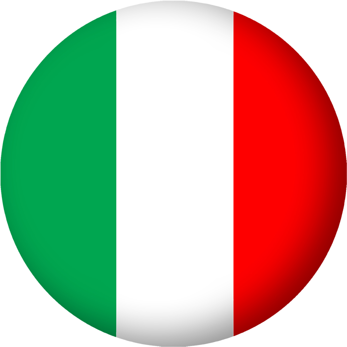 Italian Flag Spherical Representation