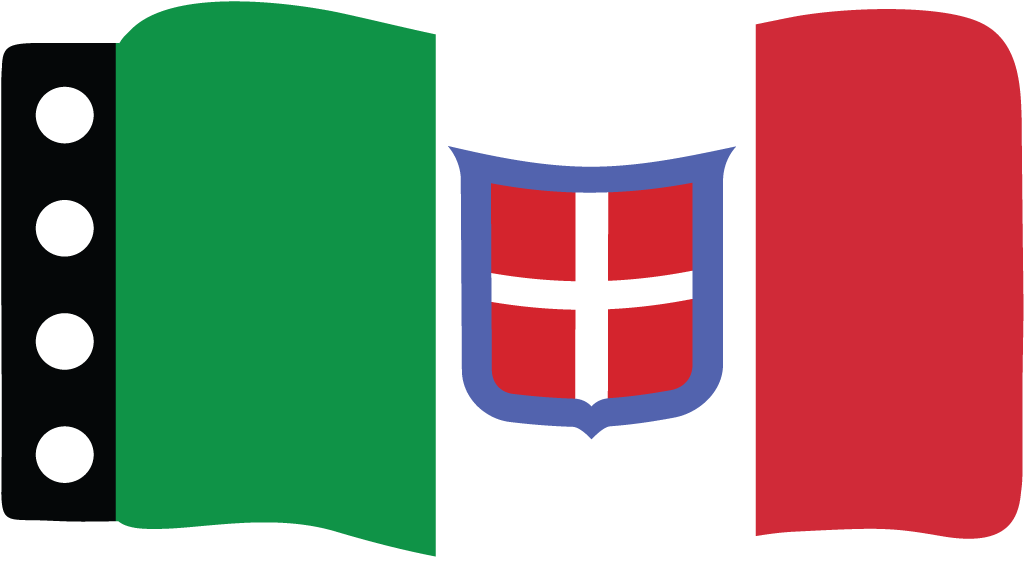 Italian Flagwith Coatof Arms