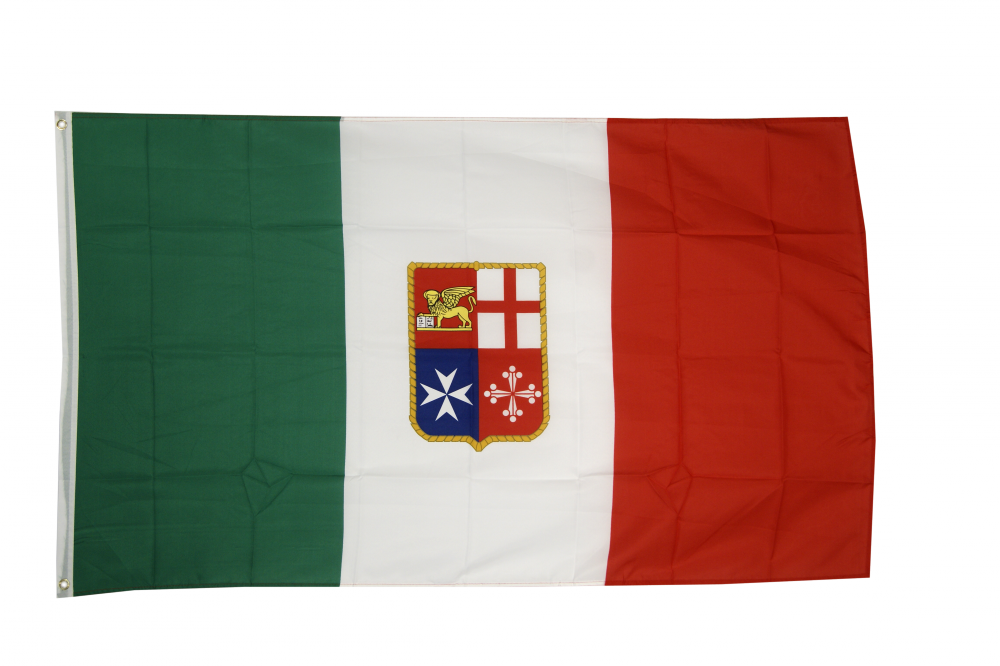 Italian Flagwith Coatof Arms