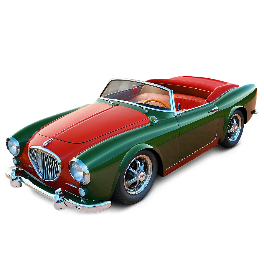 Italian Vintage Car Png 05212024