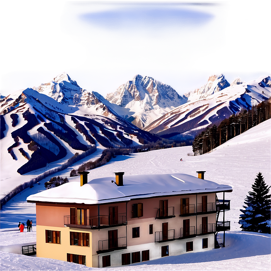 Italy Ski Resorts Png Pxs