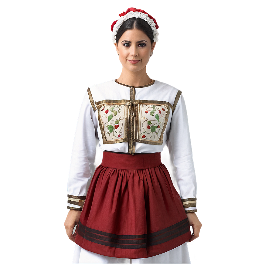 Italy Traditional Costume Png 54