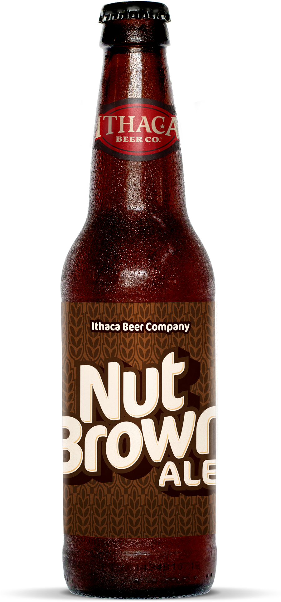 Ithaca Nut Brown Ale Beer Bottle