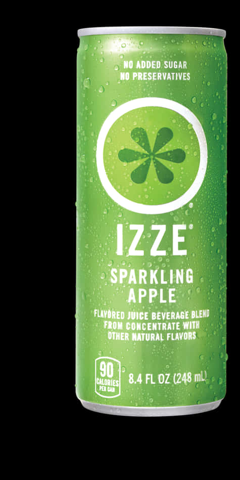 Izze Sparkling Apple Juice Can