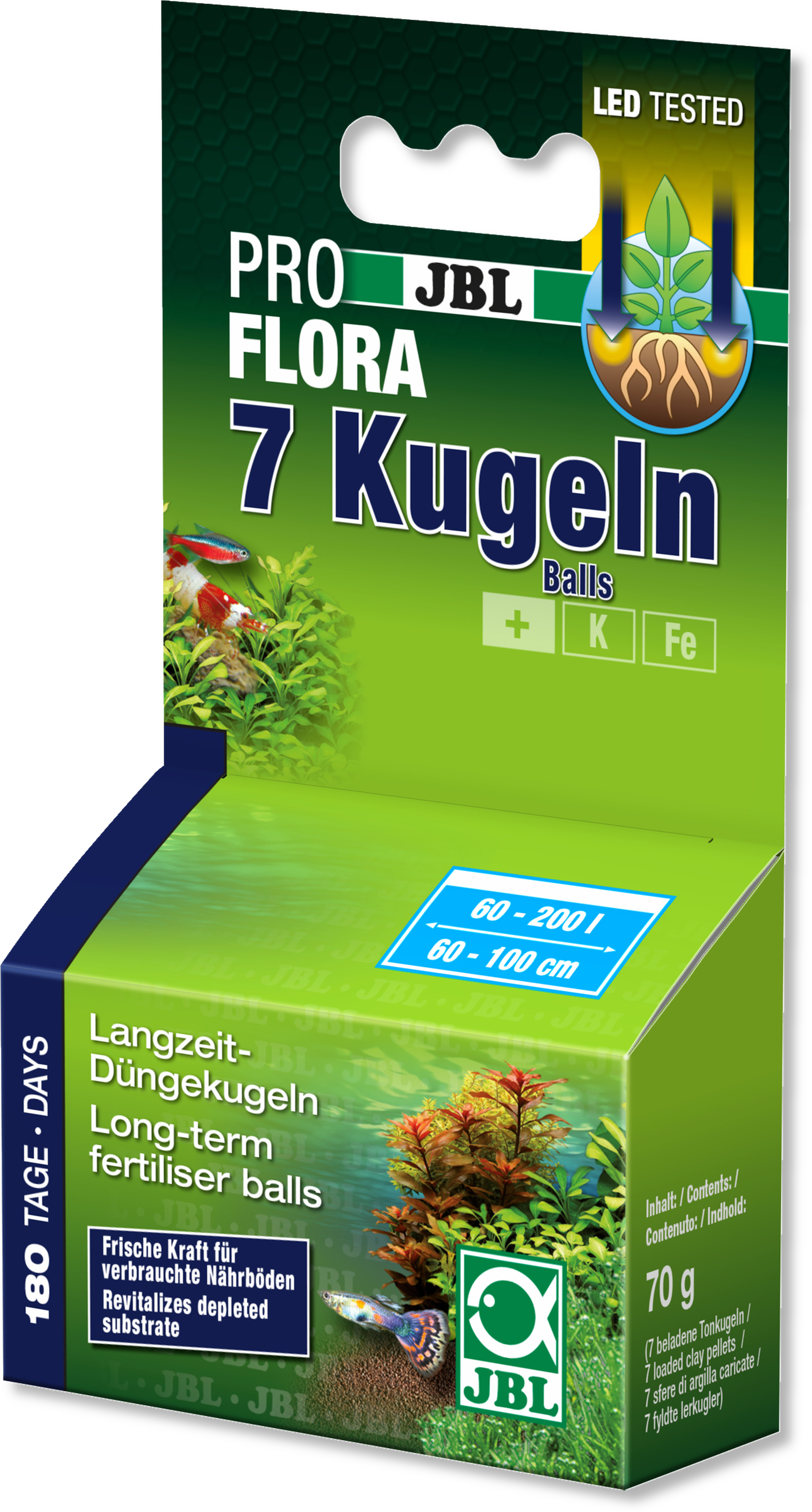 J B L Pro Flora7 Kugeln Fertilizer Balls Packaging