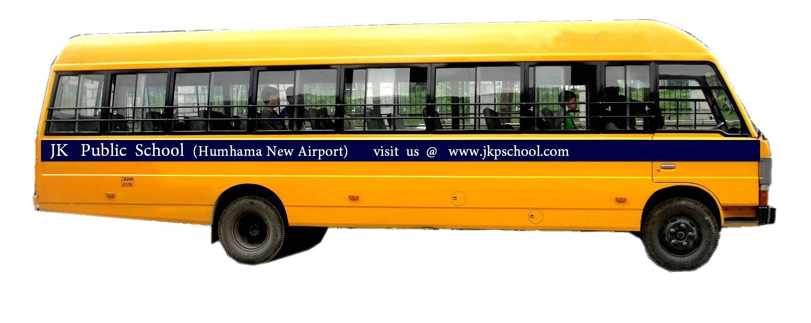 J K Public School Bus Side View