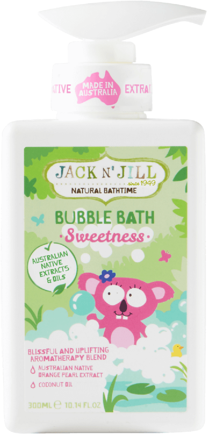 Jack N Jill Natural Bubble Bath Sweetness