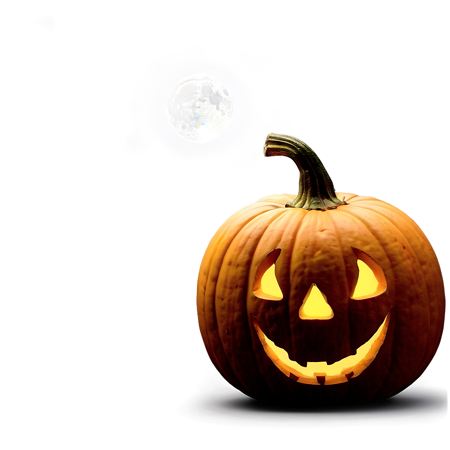 Jack O Lantern In Moonlight Png Cam19