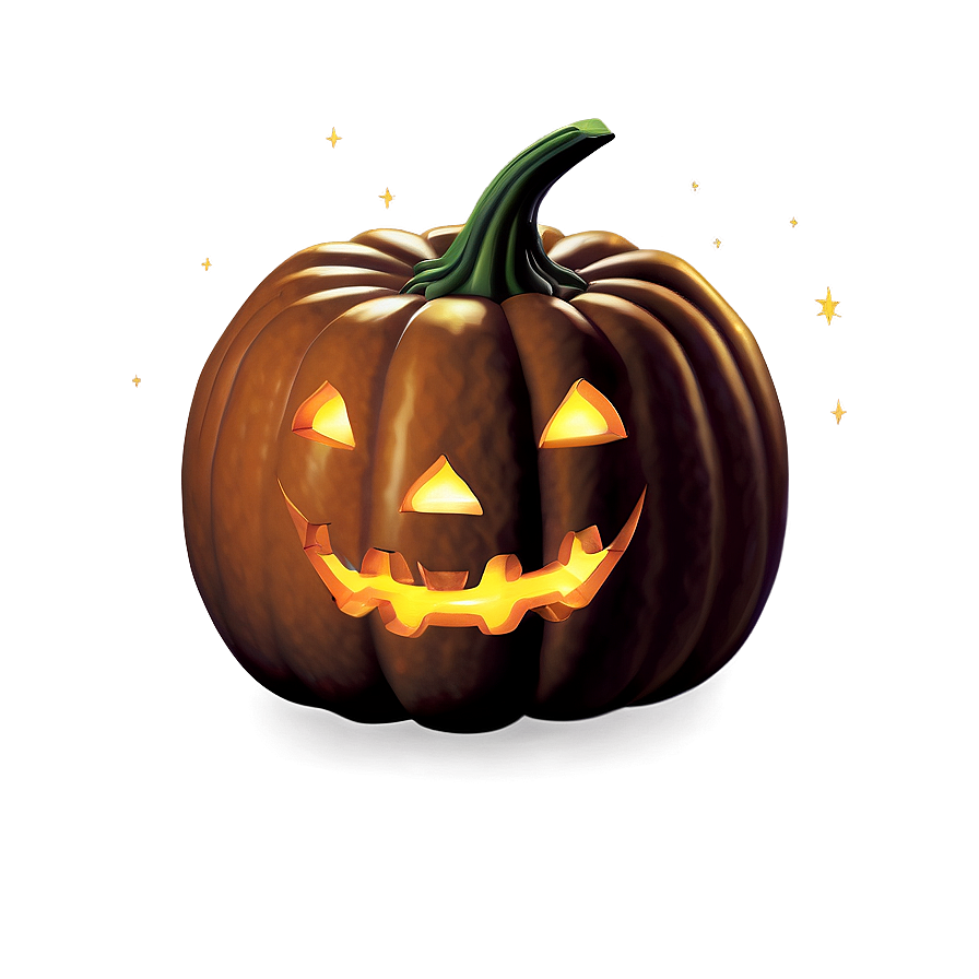 Jack O Lantern In Night Sky Png Dxm17