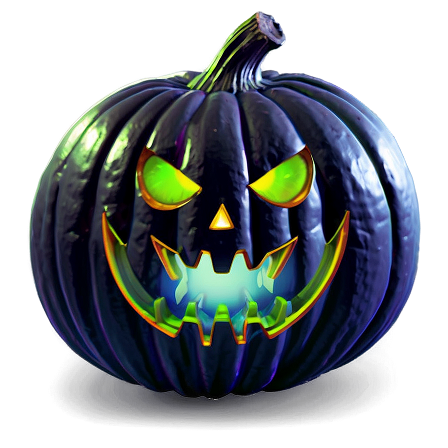 Jack O Lantern With Cobweb Png 7