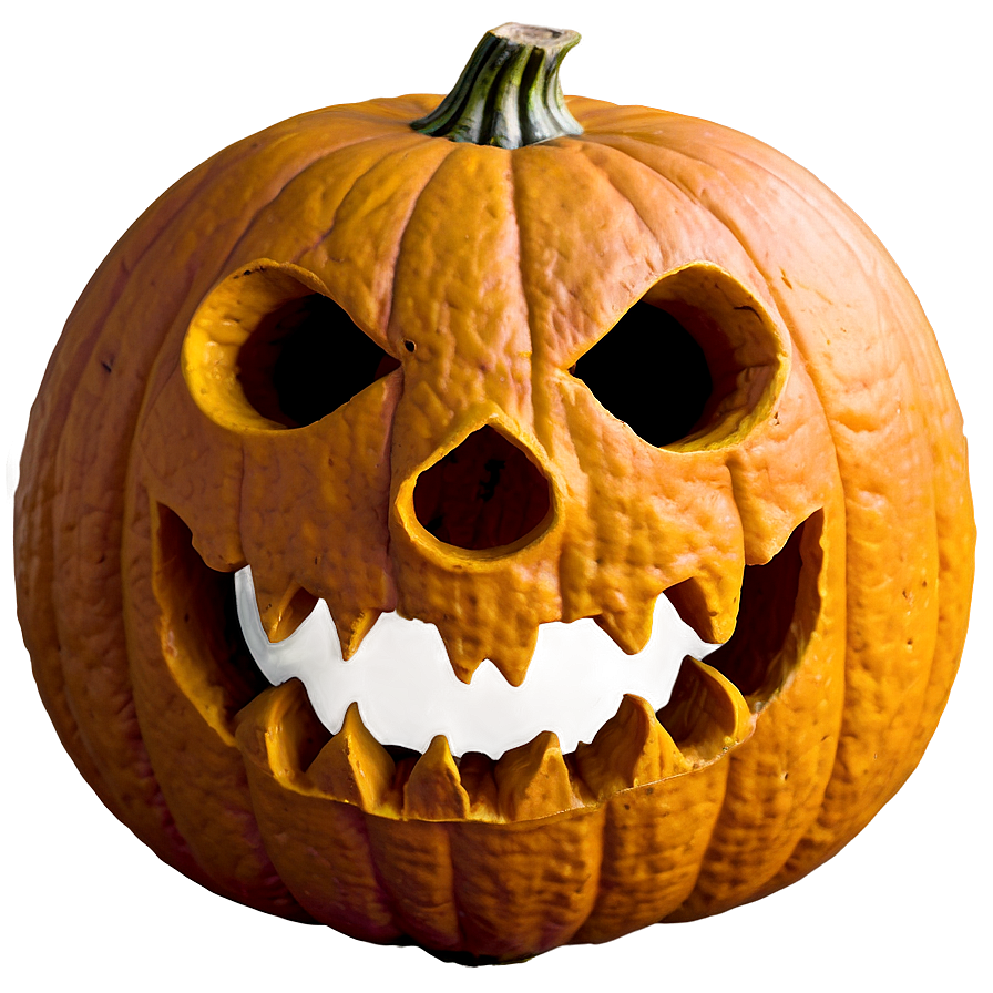 Jack O Lantern With Spider Png Eah