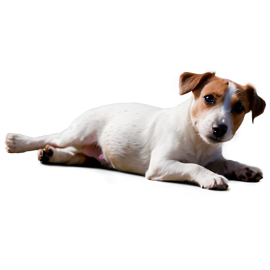 Jack Russell Laying Down Png 06292024
