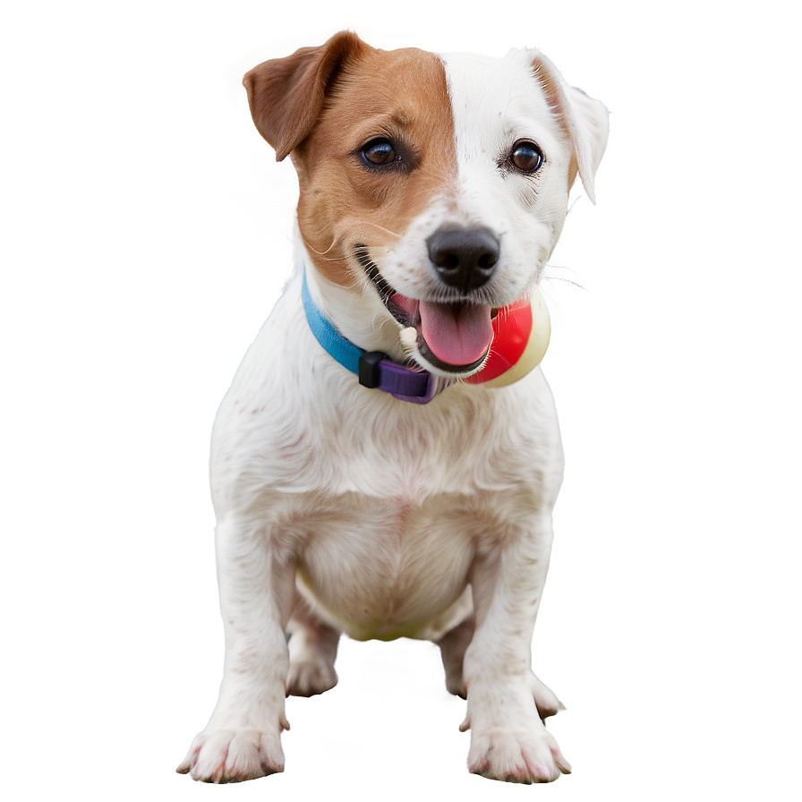 Jack Russell With Toys Png 10