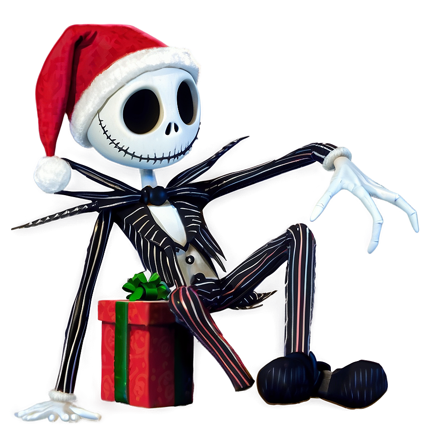 Jack Skellington Santa Magic Png Shf