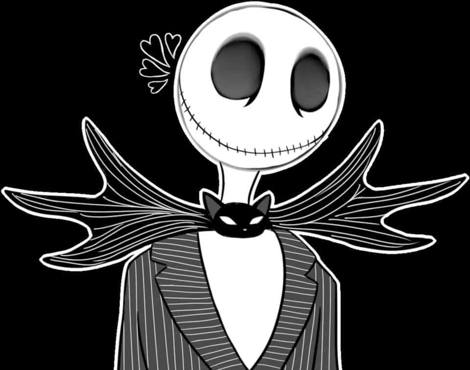 Jack Skellington Smile Illustration