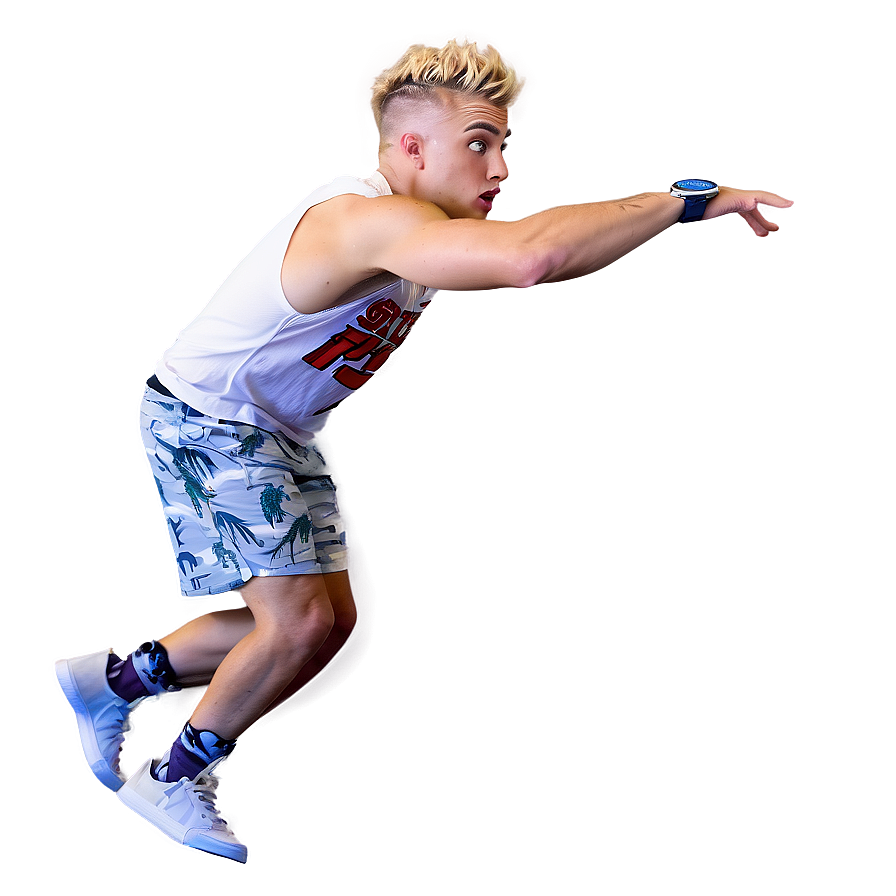 Jake Paul Action Pose