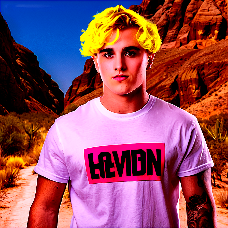 Jake Paul Desert Backdrop