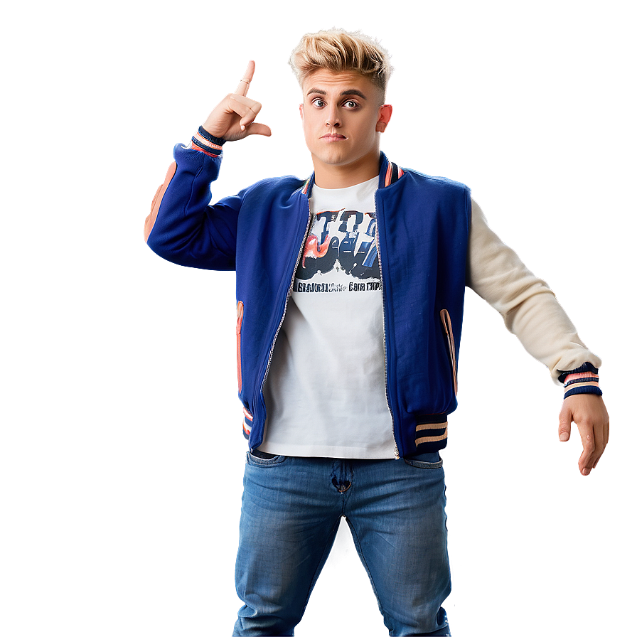 Jake Paul Pointing Gesture