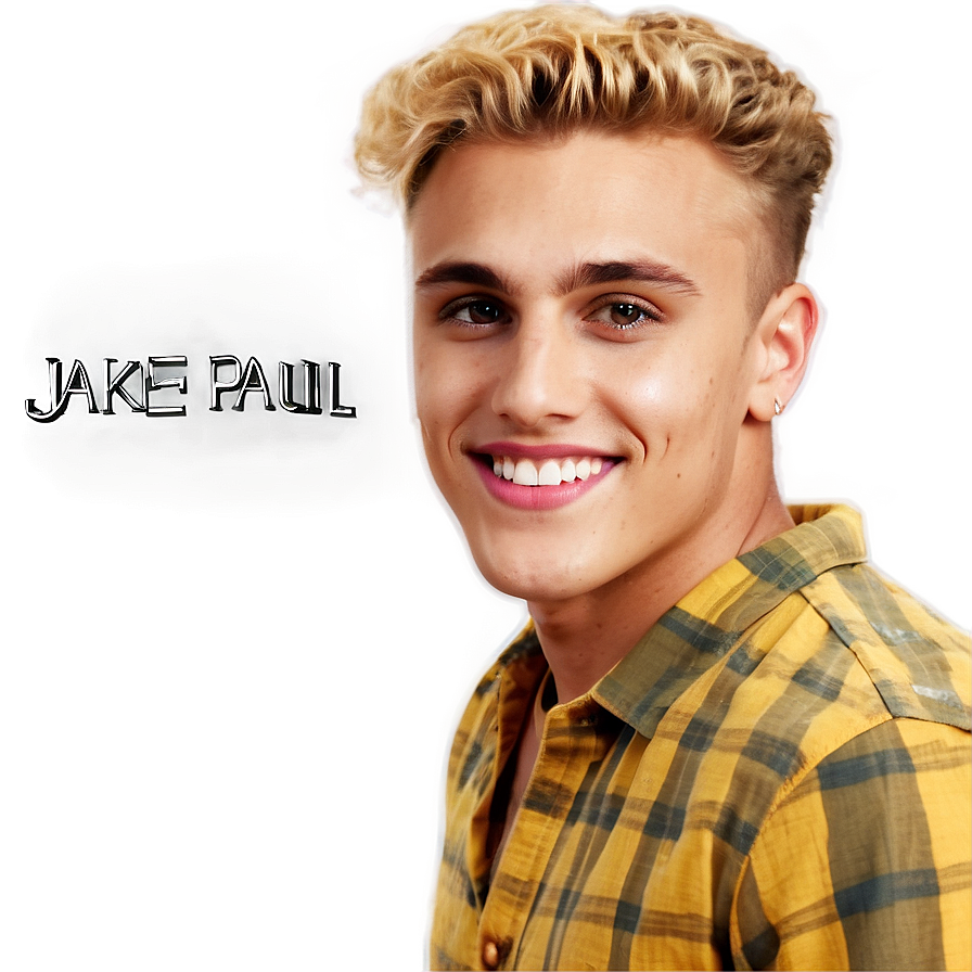 Jake Paul Smiling Portrait