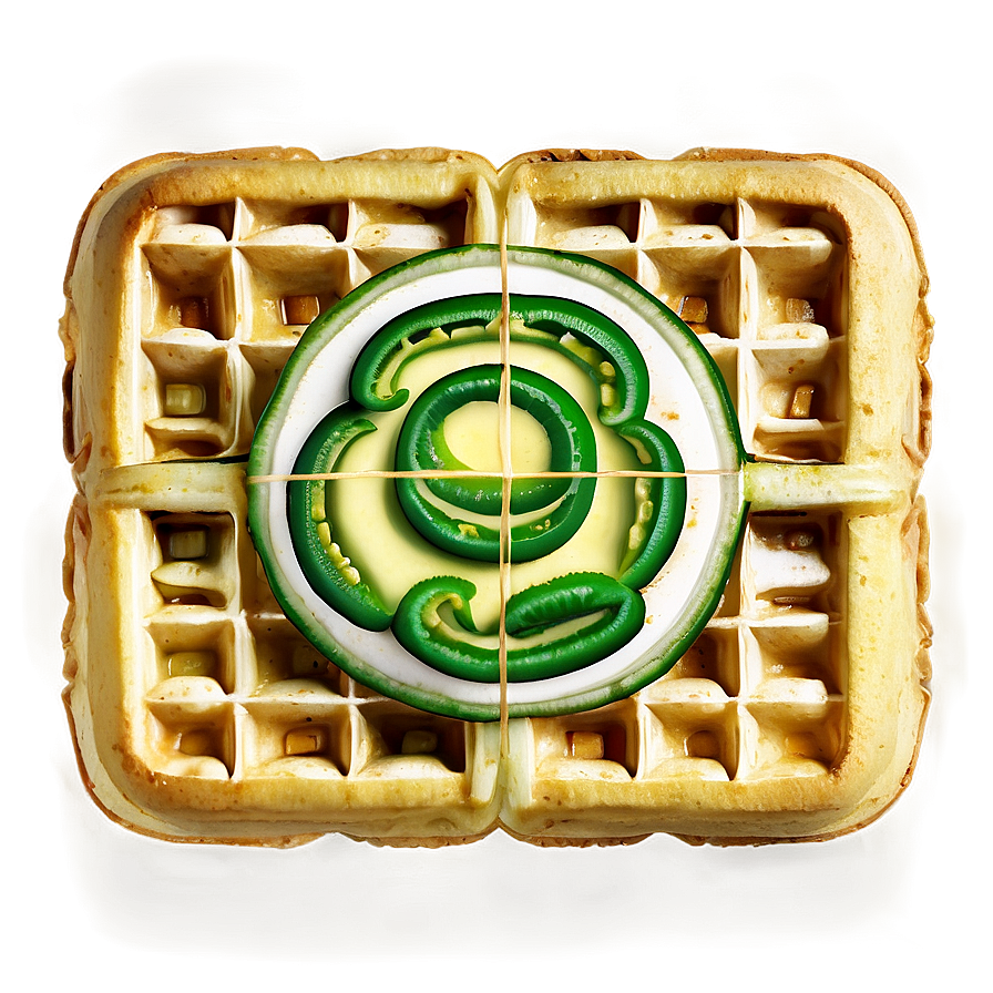 Jalapeno Cornbread Waffle Png Cwc7