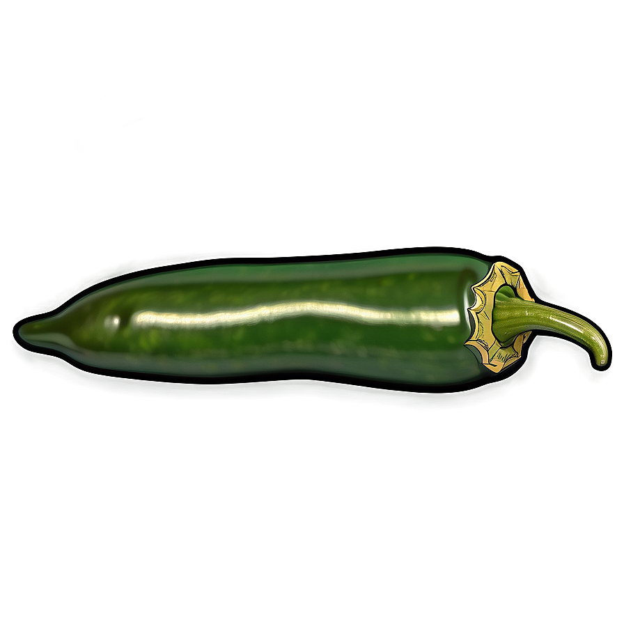 Jalapeno On Fire Png Mpo