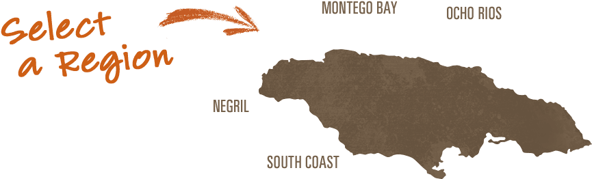 Jamaica Region Selection Map