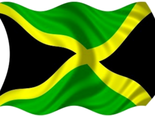 Jamaican Flag Waving