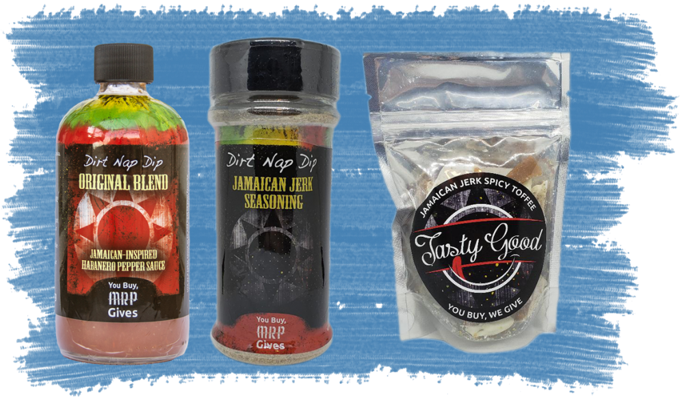 Jamaican Inspired Seasoningsand Snack Packaging