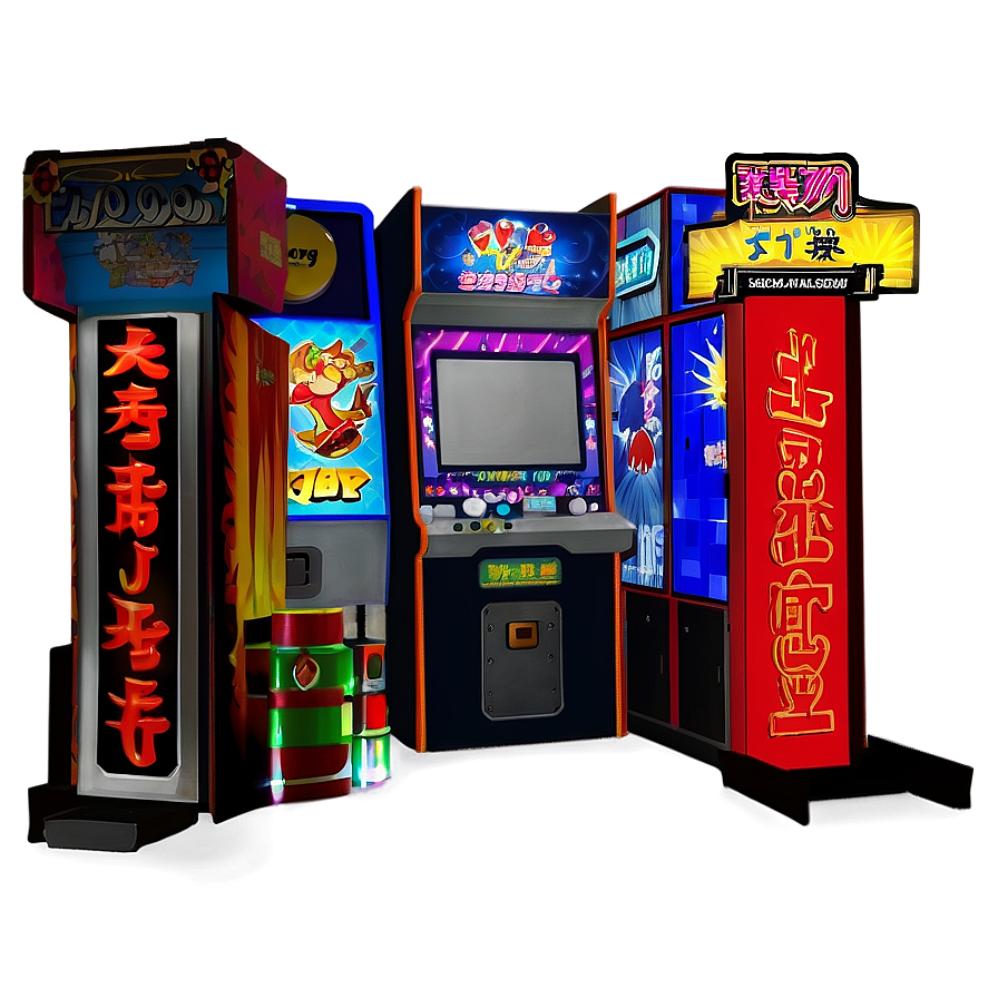 Japanese Arcade Games Png Ylc61