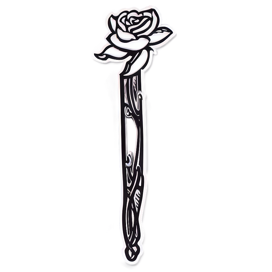 Japanese Rose Tattoo Picture Png Fsm