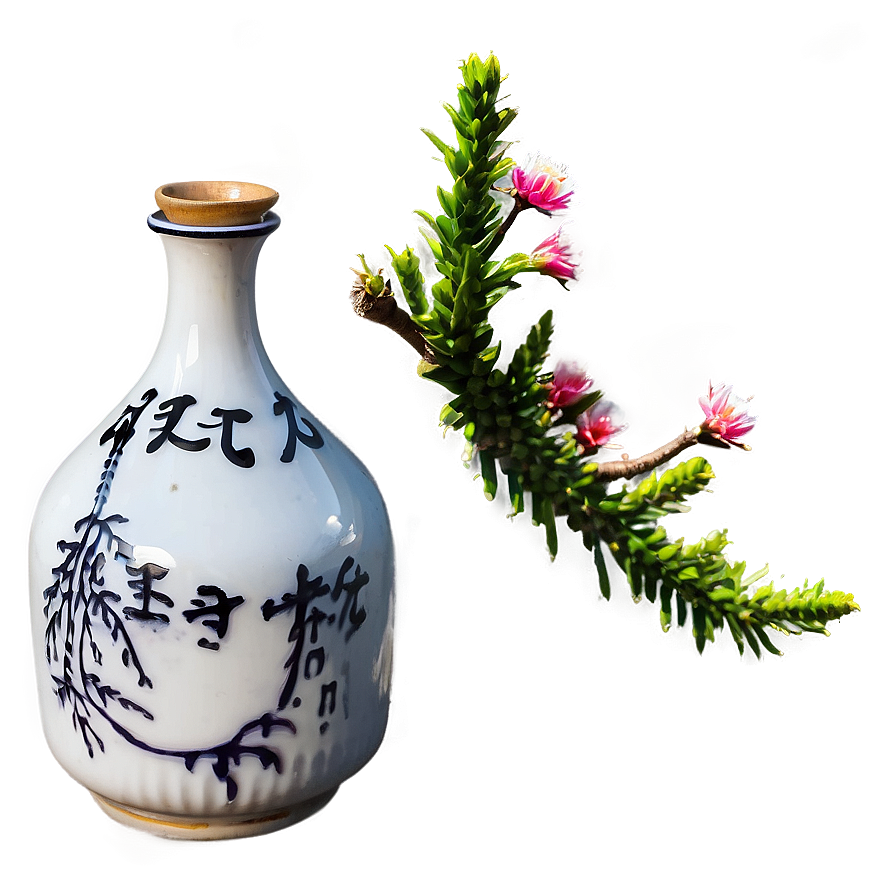 Japanese Sake Jug Png 06262024